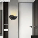 DecorBites™ Modern Metallic Wall Washer Light - LED Black/White Wall Sconce for Bedside with Warm/White Lighting
