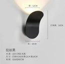 Modern minimalist adjustable cob led wall light bedroom sconce