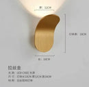 Modern minimalist adjustable cob led wall light bedroom sconce