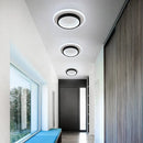 Modern minimalist black acrylic led ceiling lamp bedroom light