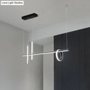 DecorBites™ Black Acrylic LED Island Pendant Light