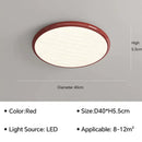 Modern minimalist black led ceiling light for bedroom with remote