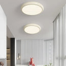 Modern minimalist black led ceiling light for bedroom with remote