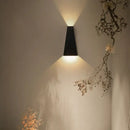 Modern minimalist black led wall lamp bedroom reading light