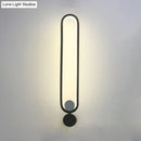 DecorBites™ Sleek Rotatable Black LED Wall Mounted Sconce Light with Simplicity Design