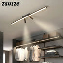 Modern minimalist black star ceiling light for living room