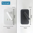 Modern minimalist black & white adjustable wall lamp for bedroom