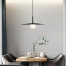 Modern minimalist black & white decorbites flying saucer dining room light