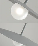 Modern minimalist black & white decorbites flying saucer dining room light