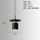 Modern minimalist black & white led pendant lights kitchen lighting