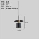Modern minimalist black & white led pendant lights kitchen lighting
