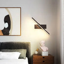 Modern minimalist black & white led wall lamp bedroom light
