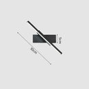 Modern minimalist black & white led wall lamp bedroom light