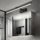 Modern minimalist black & white led wall lamp bedroom mirror light