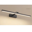 Modern minimalist black & white led wall lamp bedroom mirror light