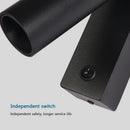Modern minimalist black & white led wall light bedroom spotlight