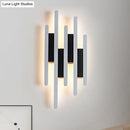 DecorBites™ Modern Linear LED Wall Sconce in Acrylic White - Wall Mounted Bedside Light in Warm/White Light, 12.5"/16.5"/20.5" H