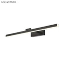 DecorBites™ Modern Tubular LED Vanity Lamp in Black/White Finish for Bathroom Wall Lighting