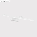 DecorBites™ Modern Tubular LED Vanity Lamp in Black/White Finish for Bathroom Wall Lighting