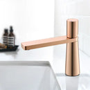 Modern minimalist brushed gold basin faucet bathroom mixer tap