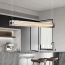 Modern minimalist cloud fog glass pendant light dining room