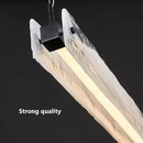 Modern minimalist cloud fog glass pendant light dining room