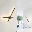 Modern minimalist coffee finish wall lamp bedroom sconce