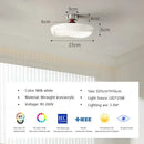 Modern minimalist cream led ceiling light for bedroom ambient decor