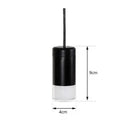 Modern minimalist decorbites black rope pendant lamp living room light