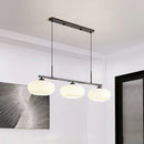 Modern minimalist decorbites glass chandelier living room pendant light