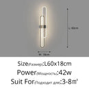 Modern minimalist decorbites led wall lights bedroom sconce