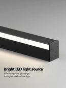Modern minimalist elegant black led wall lamp for bedroom