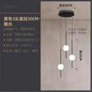 Modern minimalist glass ball led ceiling chandelier for dining room
