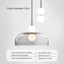 DecorBites™ Glass Ball Pendant Light: Modern Decor for Duplex Stairwells, Living Room, Bedroom