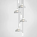 DecorBites™ Glass Ball Pendant Light: Modern Decor for Duplex Stairwells, Living Room, Bedroom