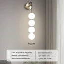 Modern minimalist glass ball pendant light for living room
