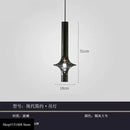 Modern minimalist glass pendant light kitchen hanging lamp