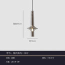 Modern minimalist glass pendant light kitchen hanging lamp