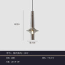 Modern minimalist glass pendant light kitchen hanging lamp
