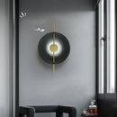 Modern minimalist gold & black led wall lamps for living room