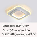 Modern minimalist gold led ceiling light living room curved arms