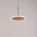 Modern minimalist gold led pendant light kitchen island decor