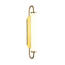 Modern minimalist gold led wall lamp bedroom cylindrical sconce
