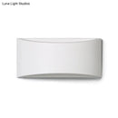 DecorBites™ Modern LED White Wall Lamp with Warm/White Lighting - Metallic Rectangle Wall Washer Light