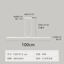 Modern minimalist led black ceiling chandelier dining room light
