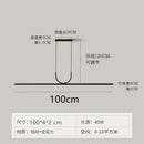 Modern minimalist led black ceiling chandelier dining room light