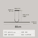 Modern minimalist led black ceiling chandelier dining room light