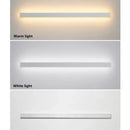 Modern minimalist led white wall lamp for bedroom ambient lighting