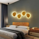 Modern minimalist led wooden wall lights for living room decor