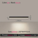 Modern minimalist linear led ceiling lamp for living room